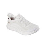 Tenis SkechersMujer Slip-Ins Engineered Knit- Blanco