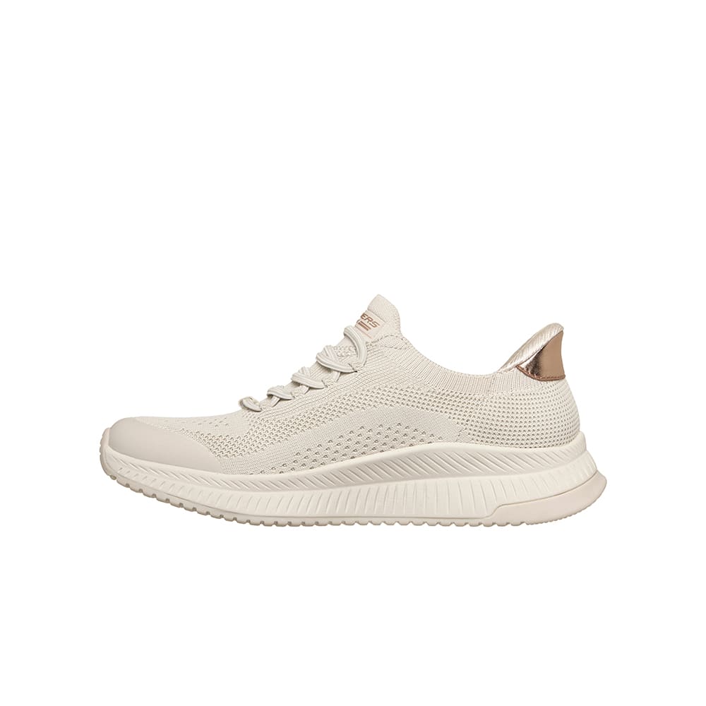 Tenis SkechersMujer Slip-Ins Engineered Knit- Blanco