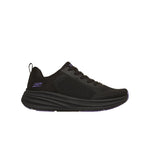 Tenis SkechersMujer Knit Mesh Lace Up- Negro
