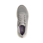 Tenis SkechersMujer Knit Mesh Lace Up- Gris