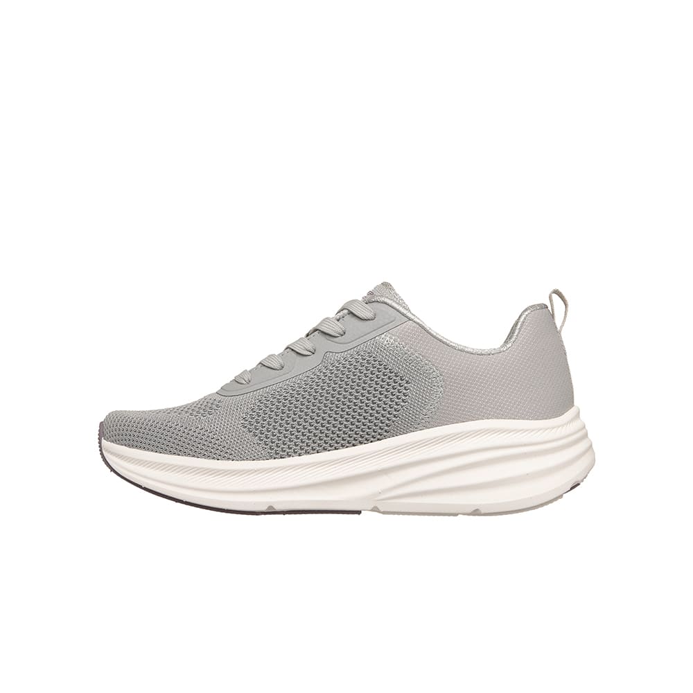 Tenis SkechersMujer Knit Mesh Lace Up- Gris