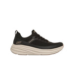 Tenis SkechersMujer Laced Engineered Knit W/- Negro