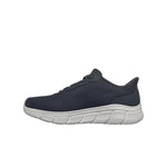 Tenis SkechersHombre Slip-Ins Bungee Mesh- Azul