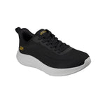 Tenis SkechersHombre Textured Engineered Knit- Negro