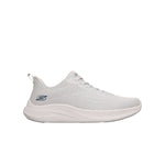 Tenis SkechersHombre Textured Engineered Knit- Blanco