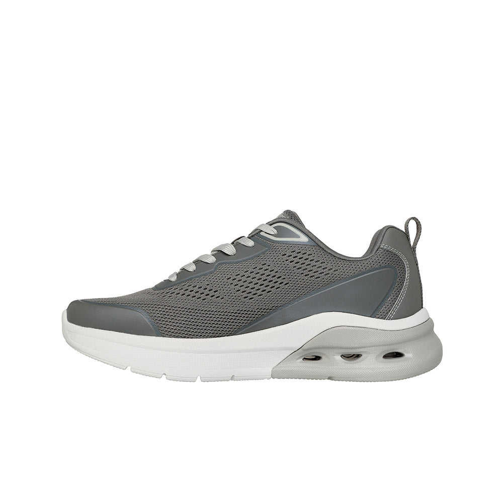 Tenis Skechers Hombre Bobs Arc Waves 2.0 Classrank - Gris Oliva