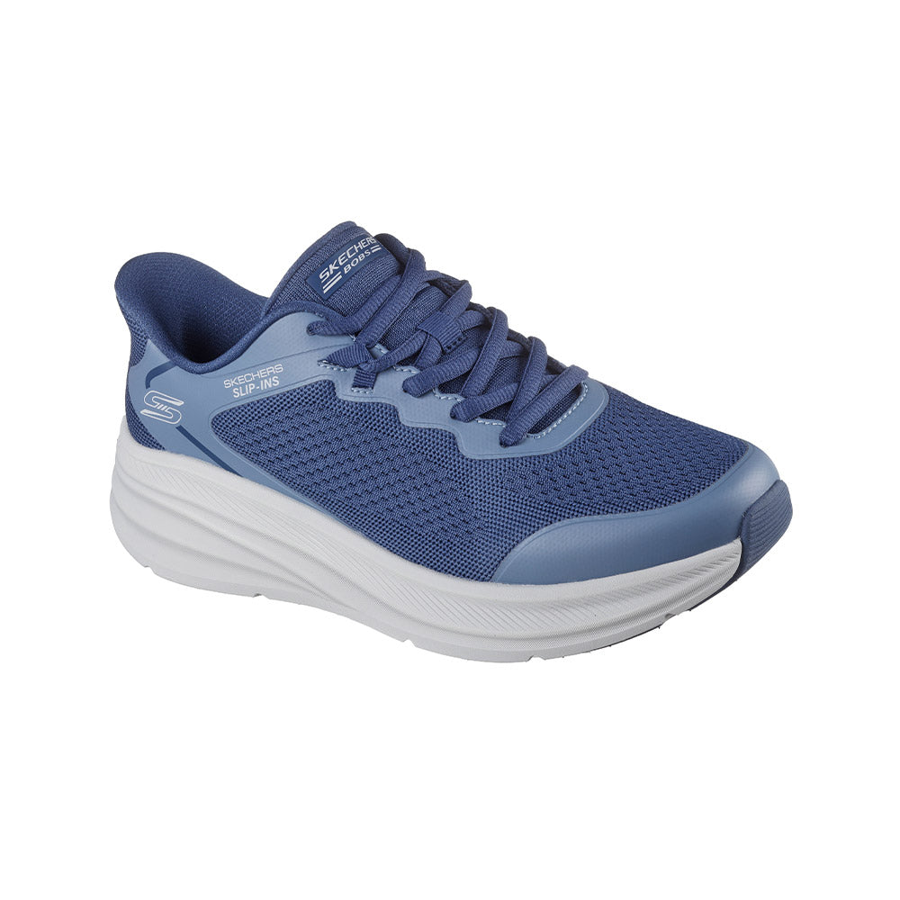 Tenis Skechers Hombre Bobs Skillz - Azul Marino