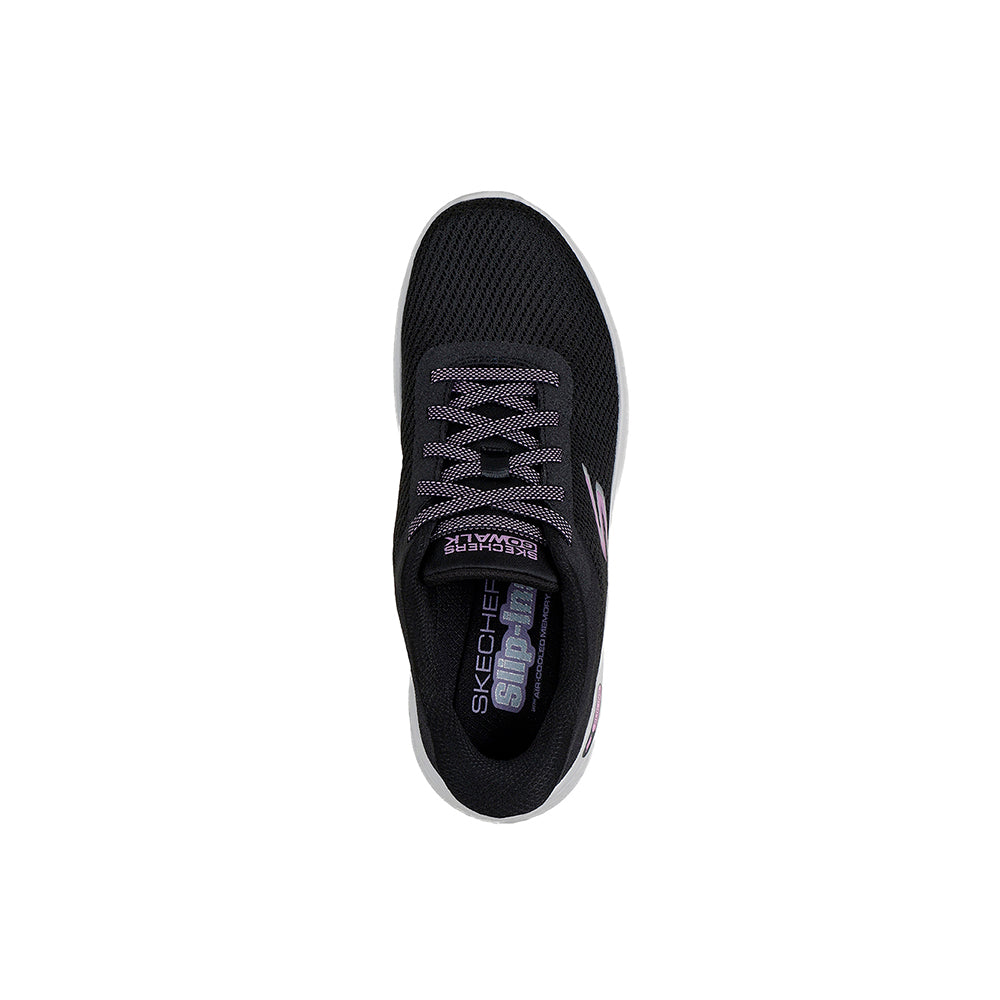 Tenis Mujer Skechers Go Walk Flex Carla - Negro