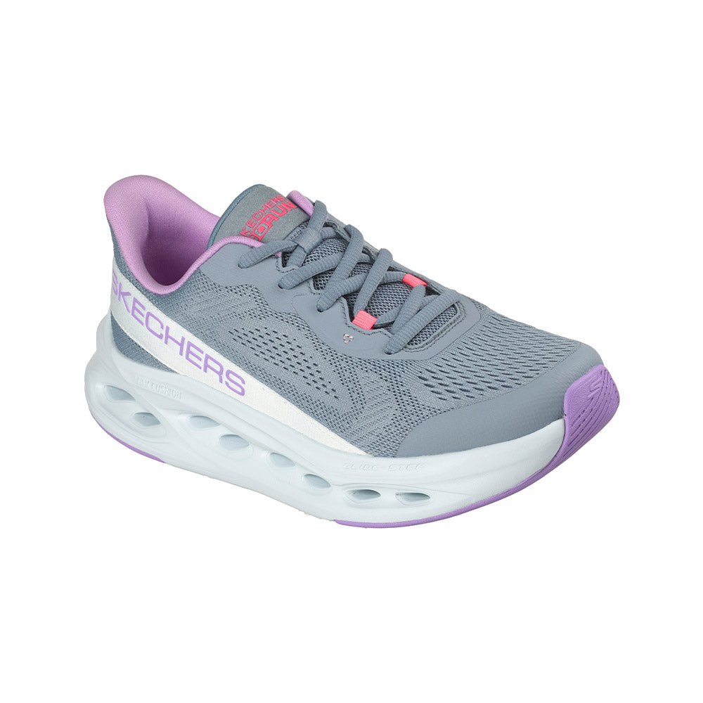 Tenis Skechers Mujer Max Cushioning Glide-Step - Azul