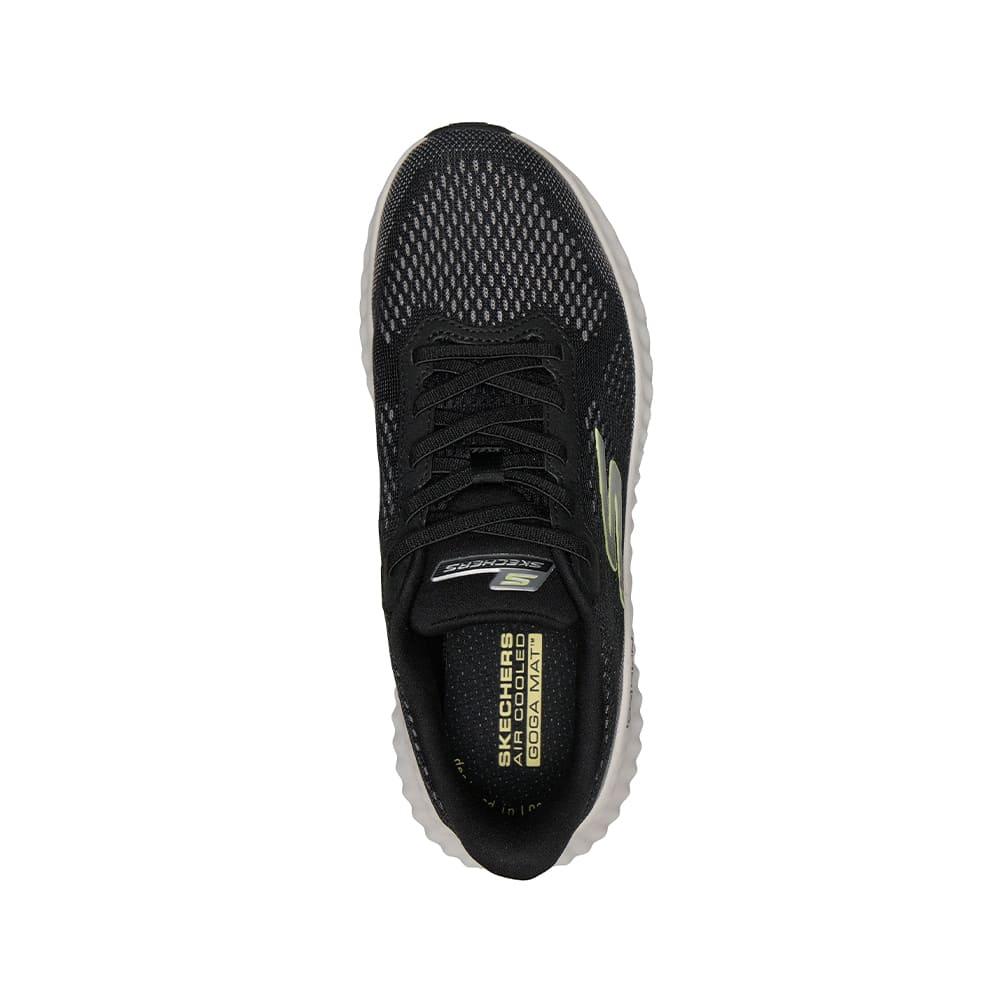 Tenis SkechersMujer Athletic Mesh Slip On- Negro