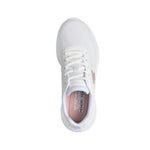 Tenis SkechersMujer Breathable Monomesh Lace- Blanco