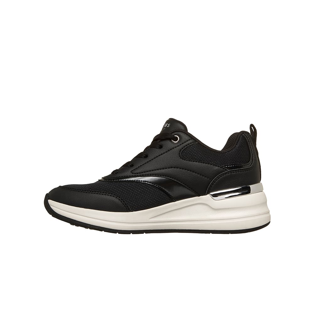 Tenis SkechersMujer Duraleather - Mesh W/- Negro