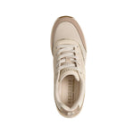 Tenis SkechersMujer Duraleather - Mesh W/- Cafe
