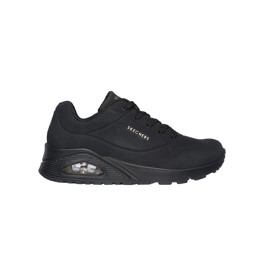 Tenis Mujer Skechers Uno Stand on Air - Negro