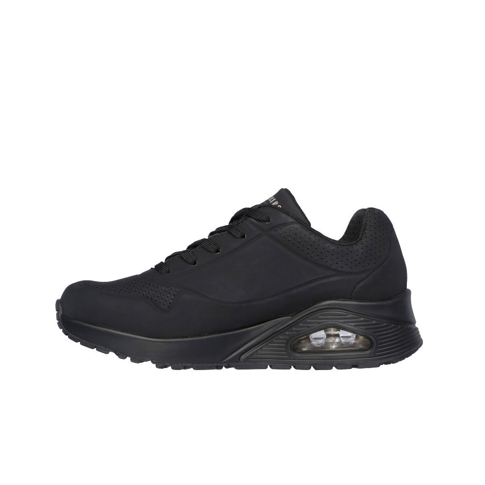 Tenis Mujer Skechers Uno Stand on Air - Negro