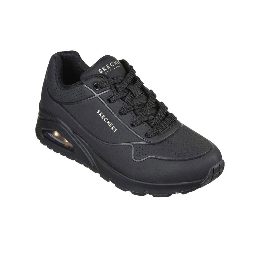 Tenis Mujer Skechers Uno Stand on Air - Negro