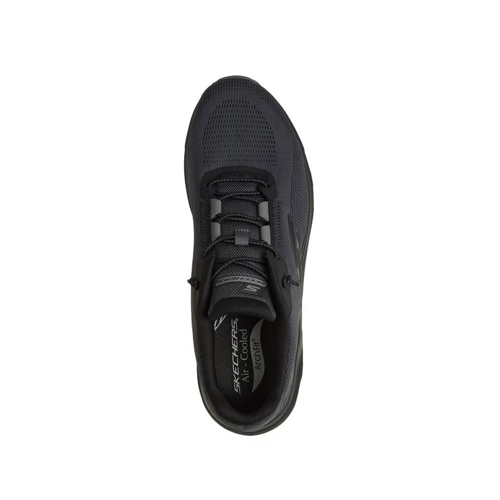 Tenis Skechers Hombre Go Run Glide-Step Arch Fit - Negro