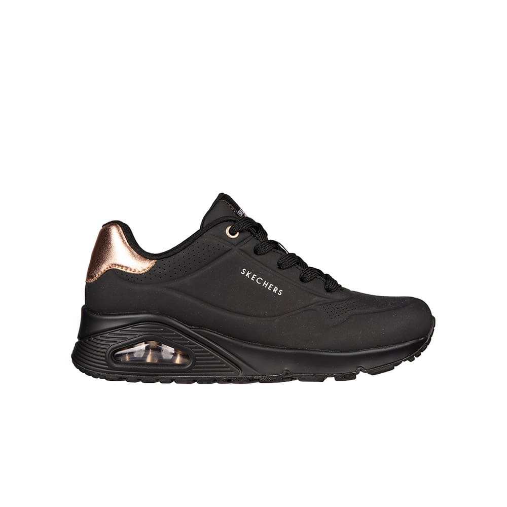 Tenis Mujer Skechers Uno Golden Air - Negro