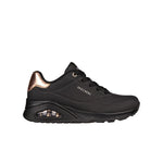 Tenis Mujer Skechers Uno Golden Air - Negro