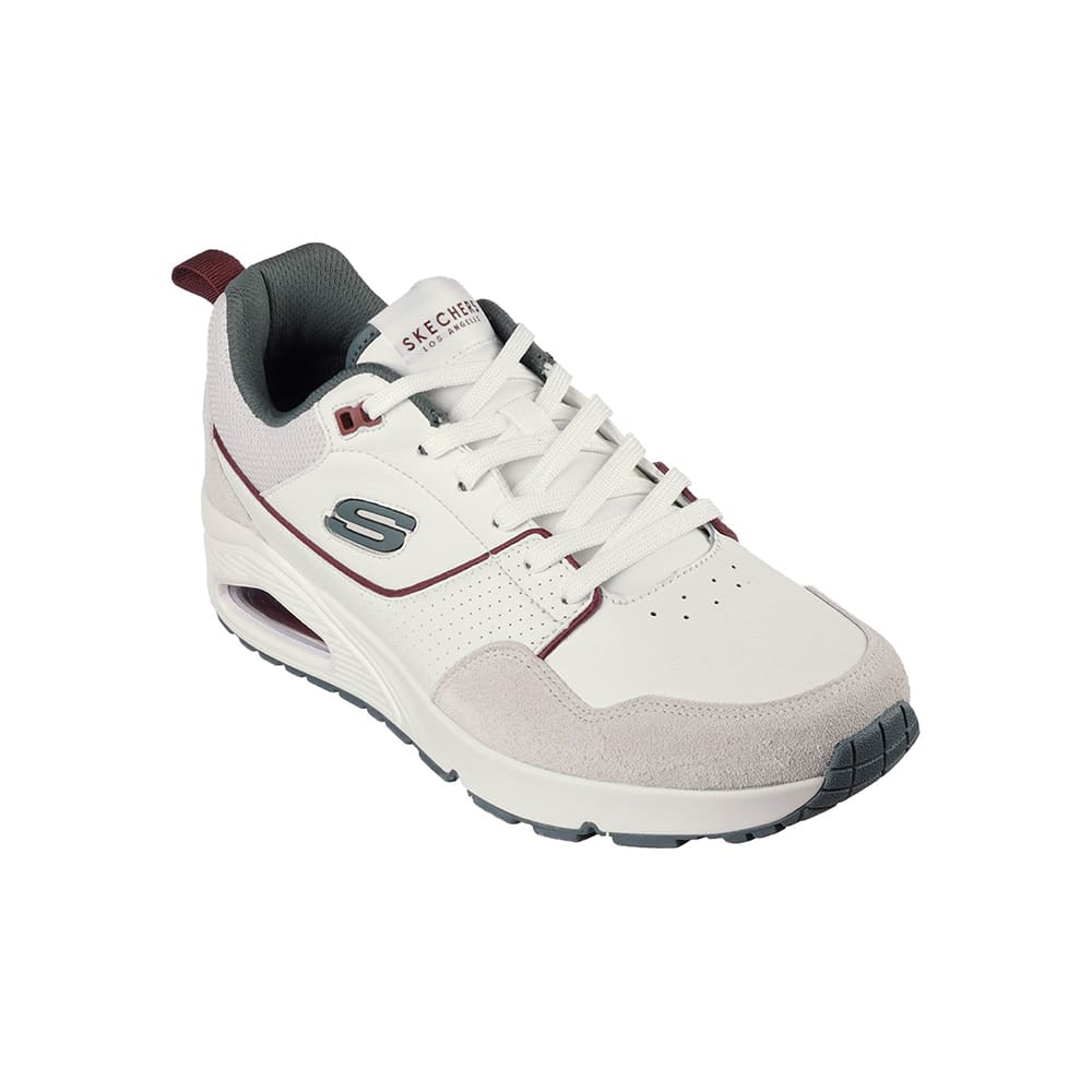 Tenis Hombre Skechers Uno Reto One - Blanco