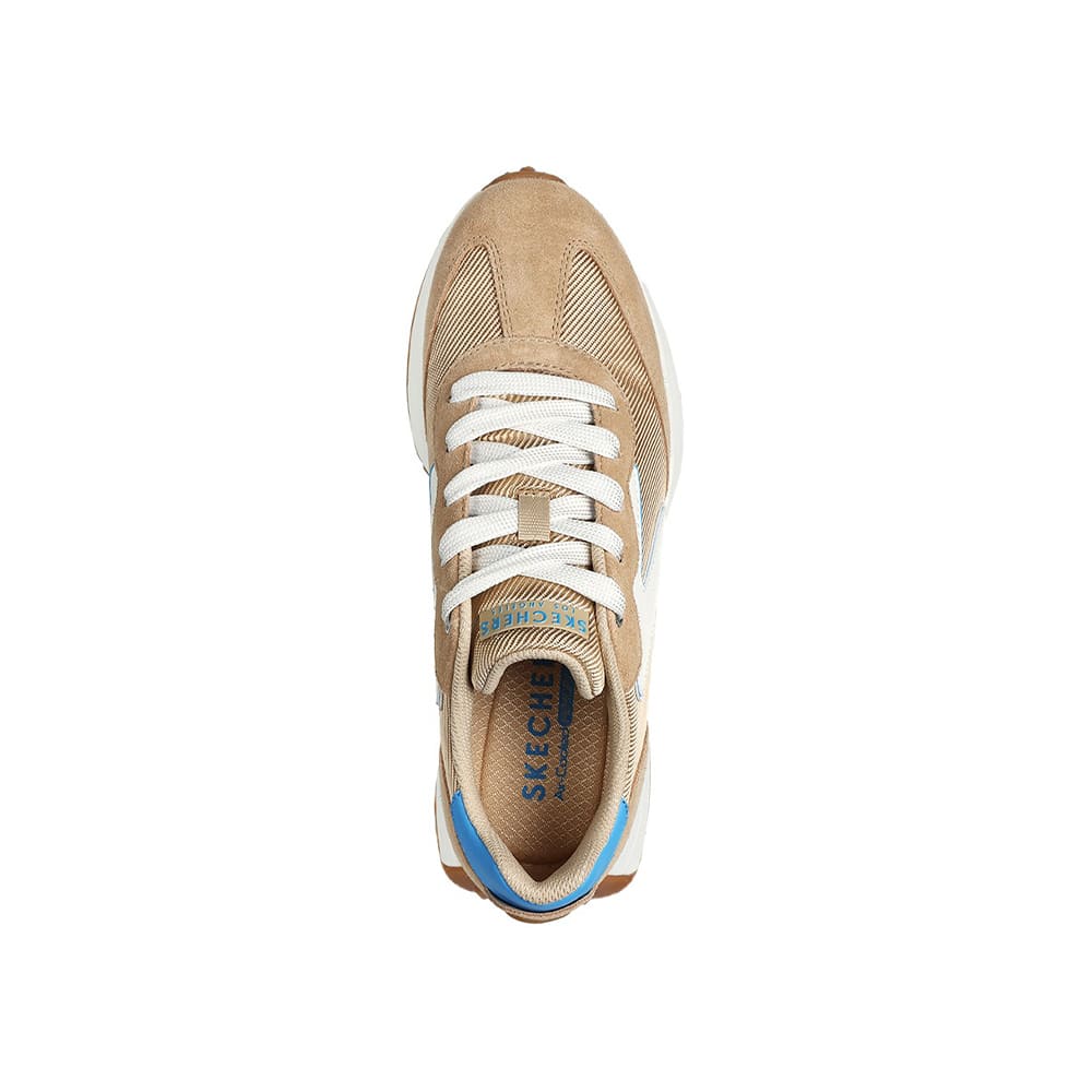 Tenis Mujer Skechers Gusto Zesty - Beige-Azul