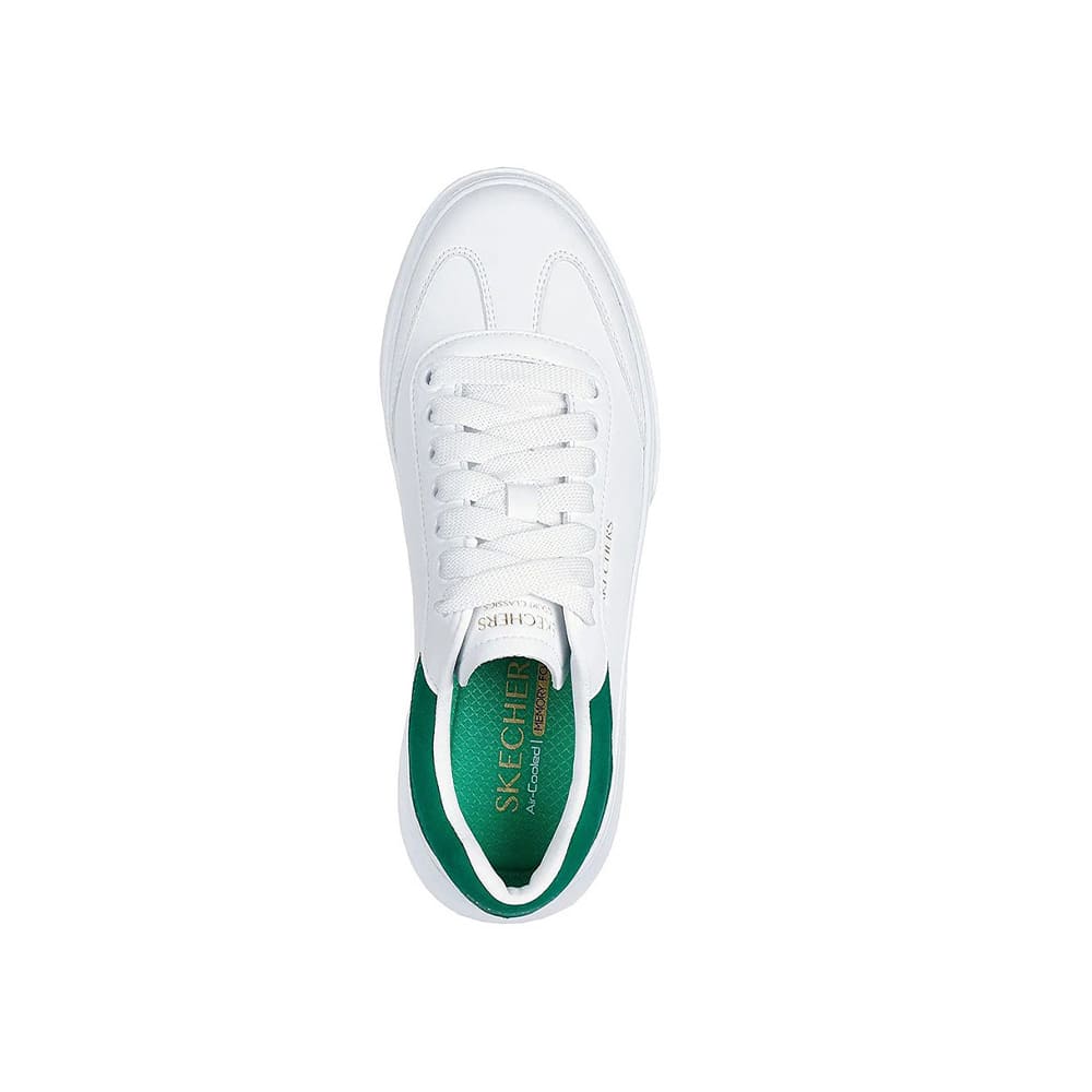 Tenis Mujer Skechers Cardova Classic - Blanco-Verde