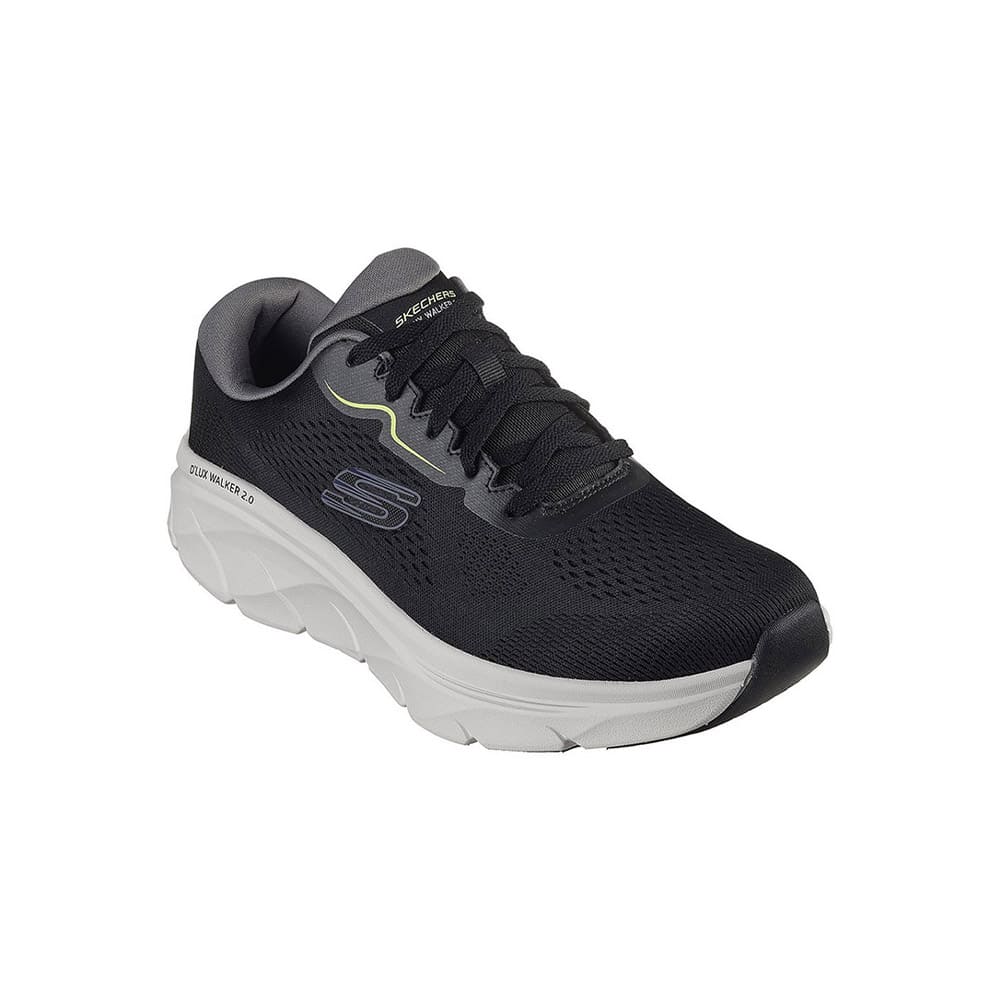Tenis Hombre Skechers D lux Walker - Negro