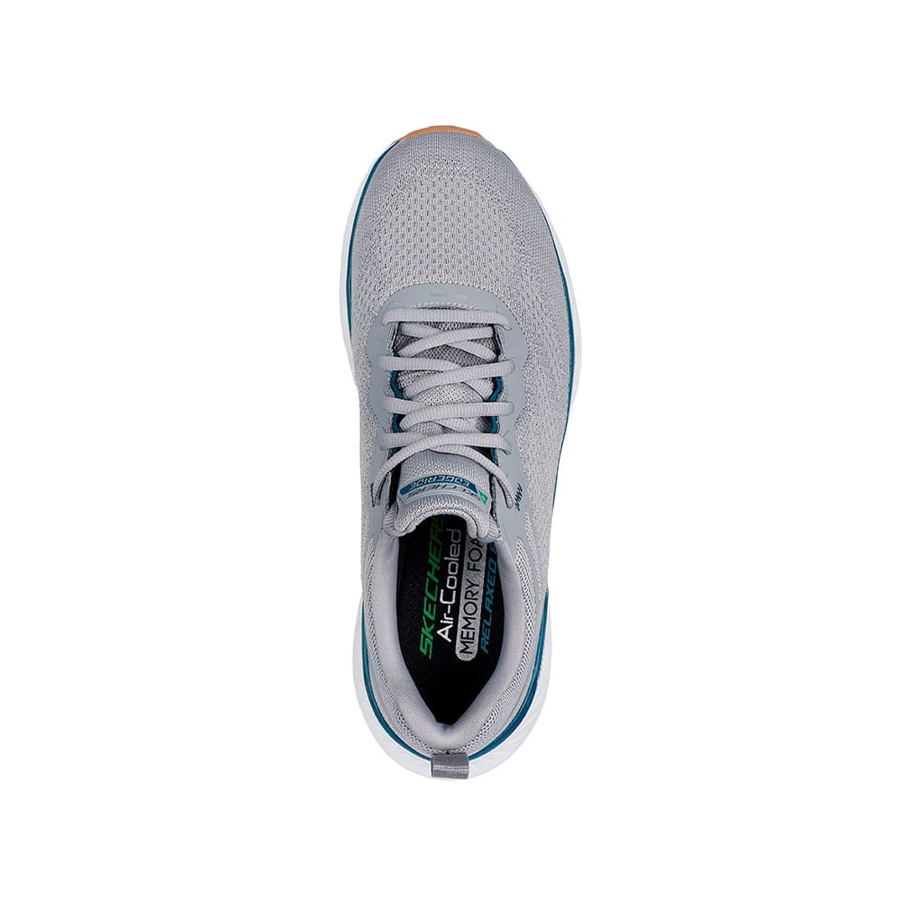 Tenis Hombre Skechers Edgeride Exxo - Gris