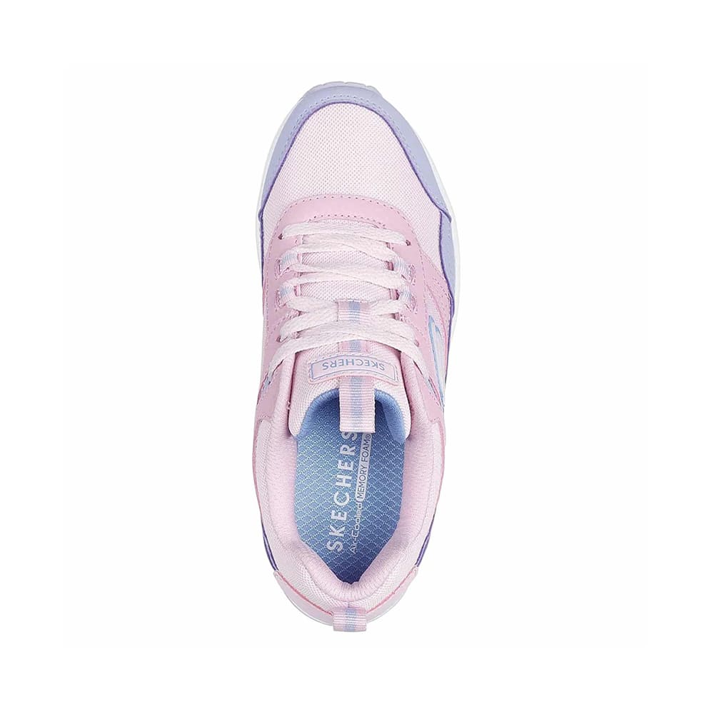 Tenis SkechersKids Uno Mesh Mode - Rosado - Lila