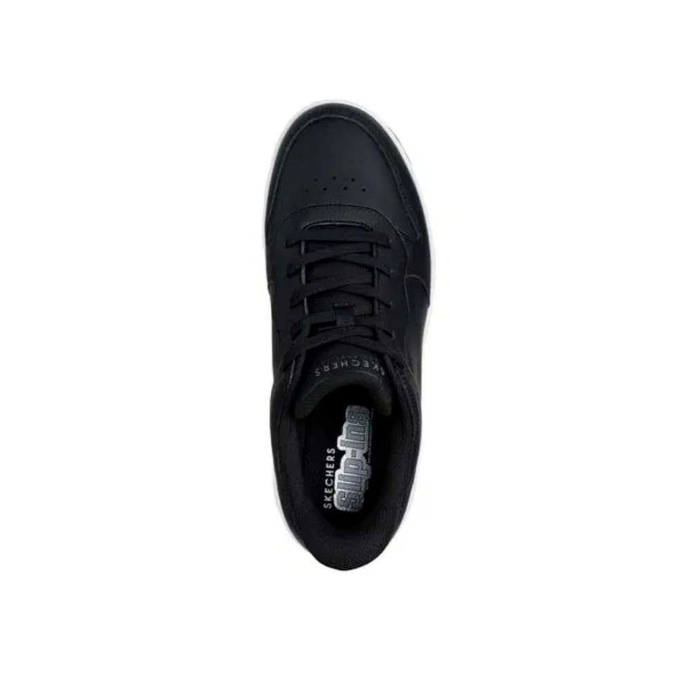 Tenis Hombre Skechers Uno Court Acacia - Negro - Blanco