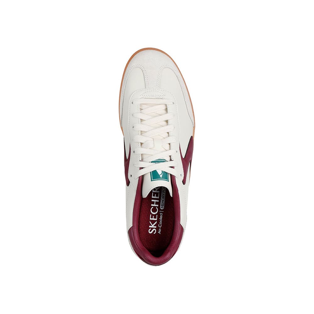 Tenis Hombre Skechers Hotshot Blanco-Rojo