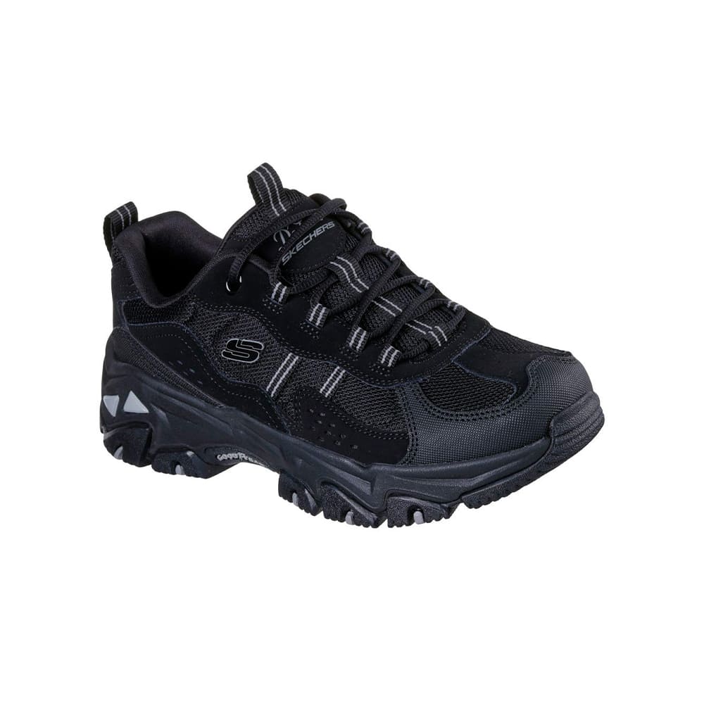 Tenis Mujer Skechers D'Lites Hi - Negro