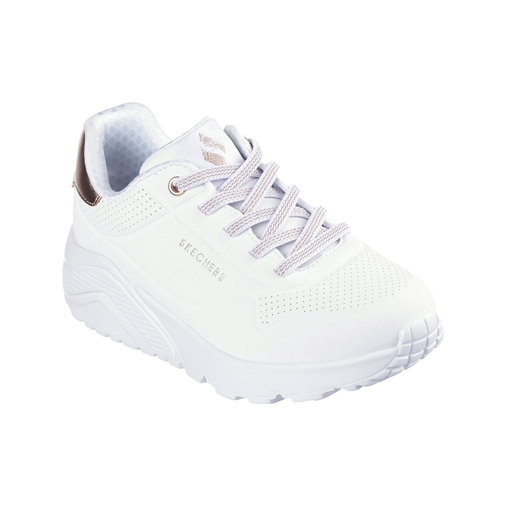 Tenis Skechers Mujer Uno Lite - Blanco