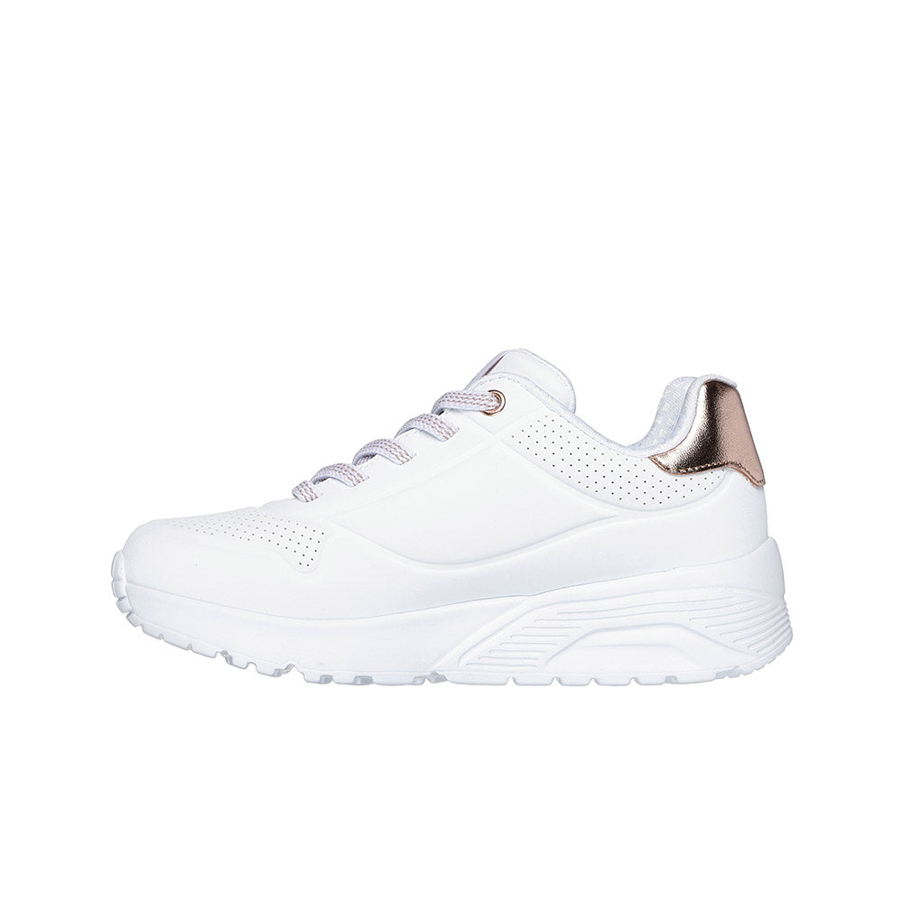 Tenis Skechers Mujer Uno Lite - Blanco