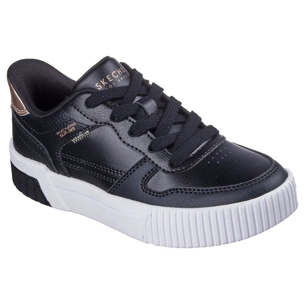 Tenis Skechers Kids Jade-Metallic - Negro