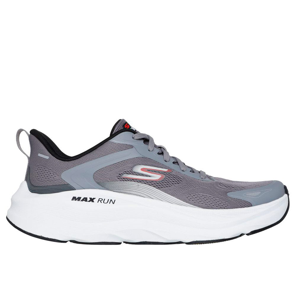 Tenis Hombre Skechers Max Run Pace Wave - Gris