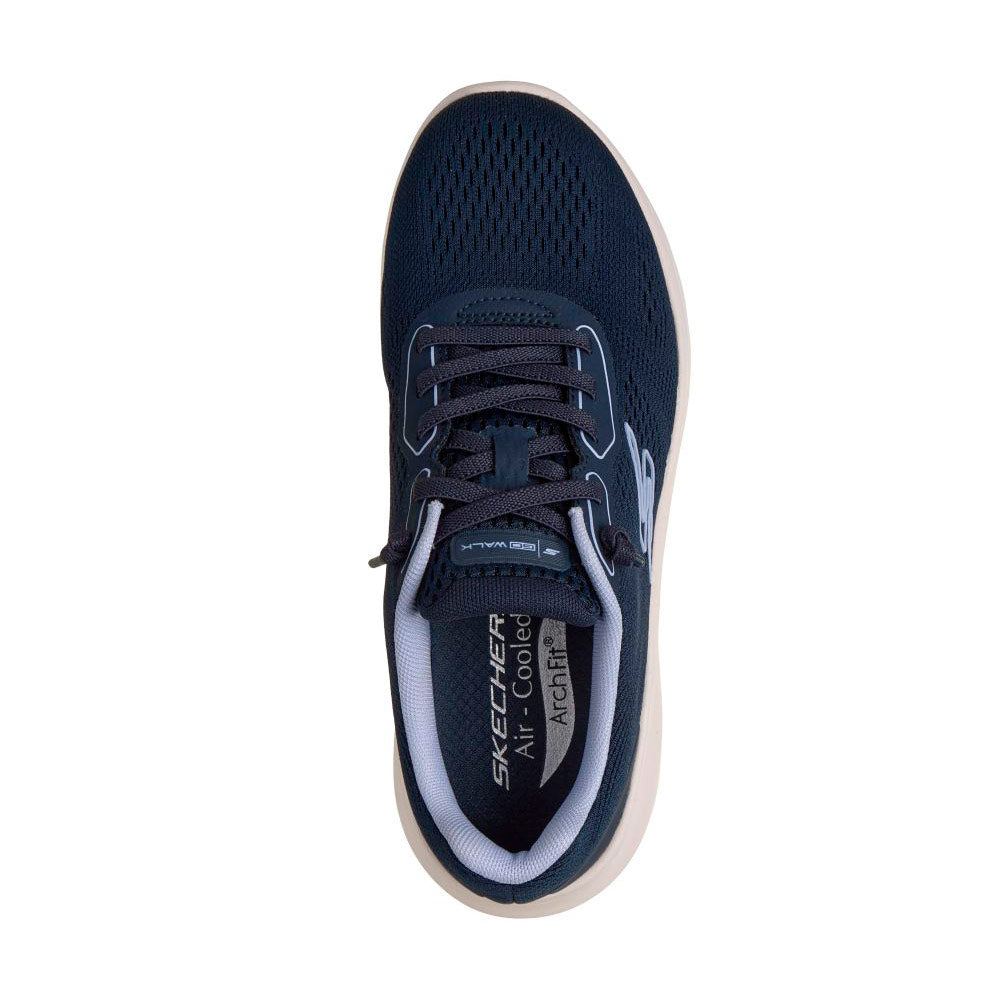 Tenis Mujer Skechers Go Walk Arch Fit - Azul