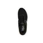 Tenis SkechersMujer Engineered Mesh Lace-Up- Negro