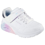 Tenis Kids Skechers Uno Lite 2.0 Vivid Metallic - Blanco