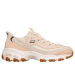 Tenis Mujer Skechers D'Lites Smooth Nostalgia - Blanco