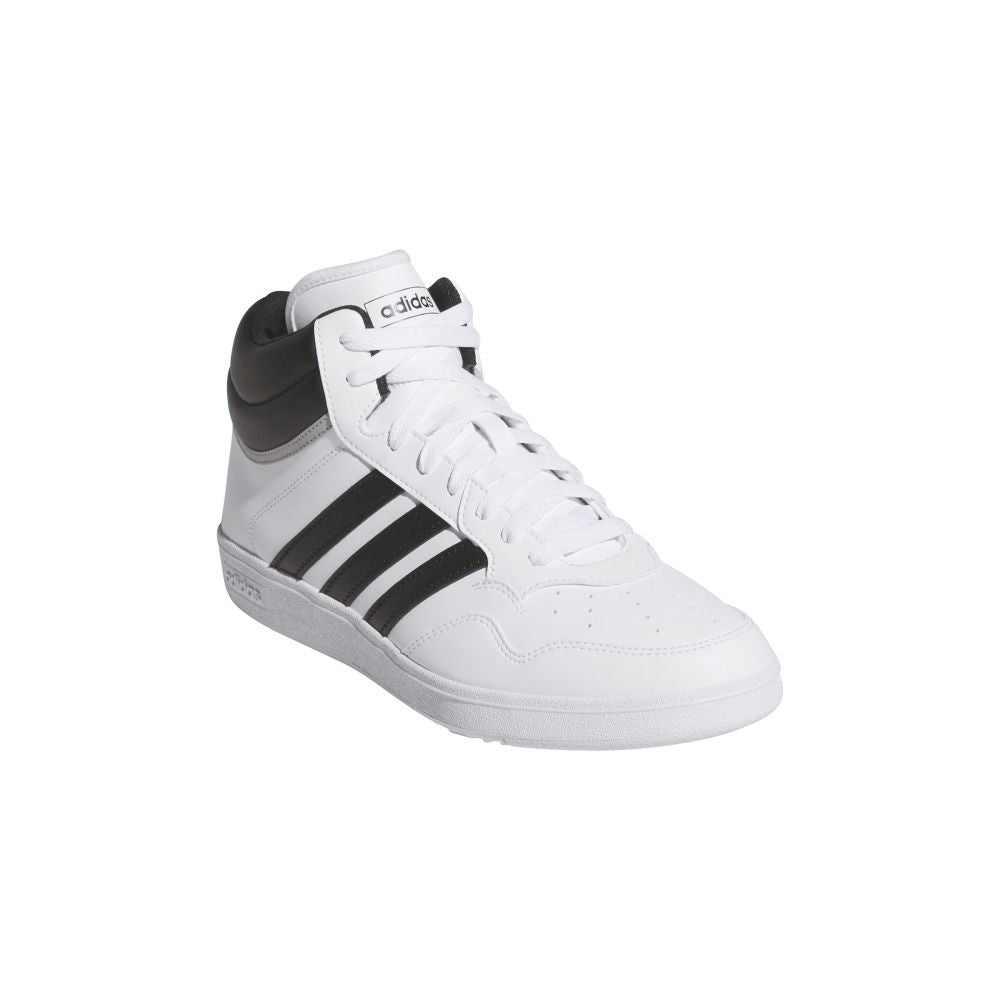 Tenis adidas Hombre Hoops 4.0 Mid - Blanco