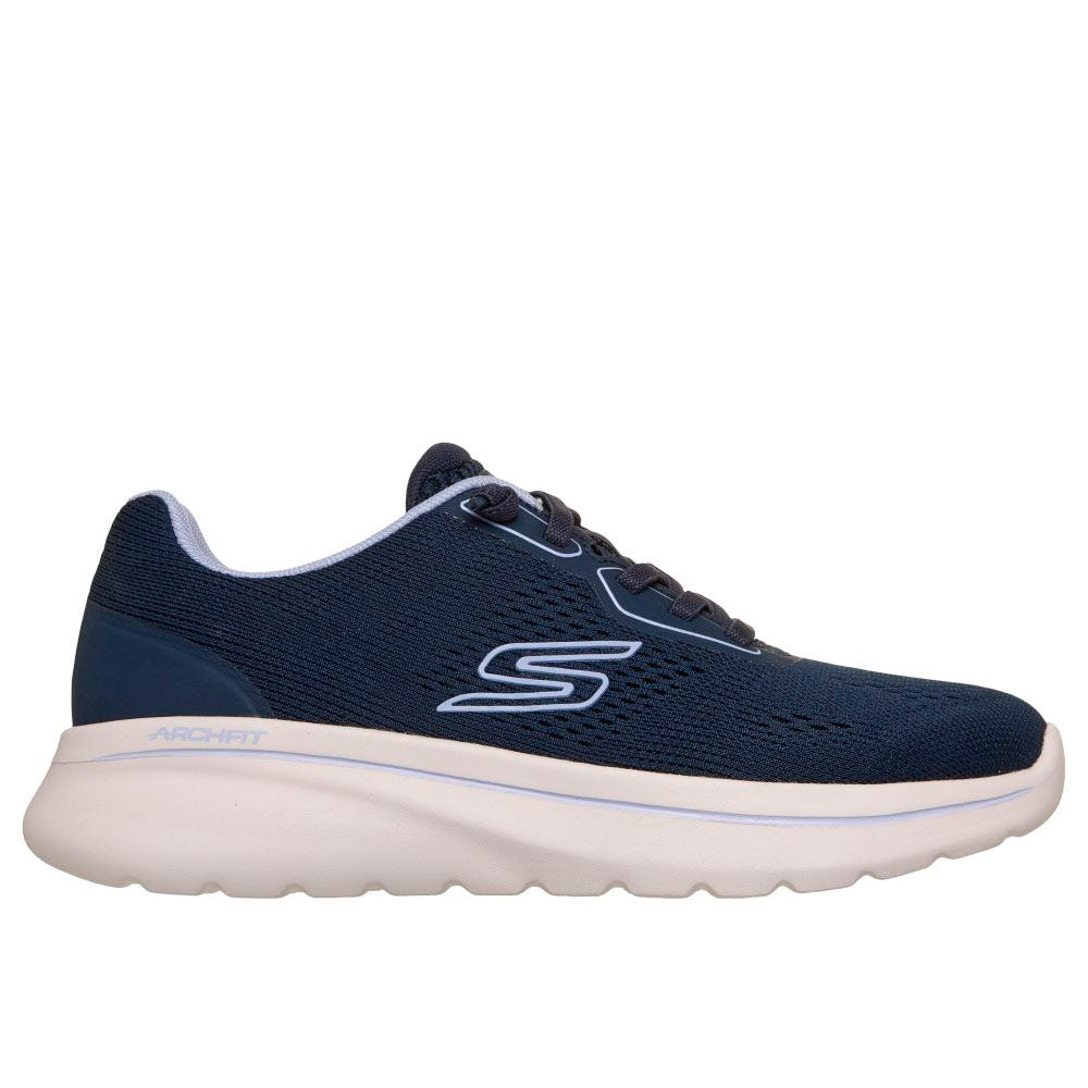 Tenis Mujer Skechers Go Walk Arch Fit - Azul