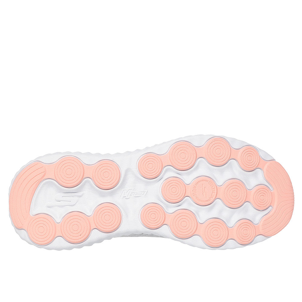 Tenis Mujer Skechers GO RUN Now - Gris Claro con Blanco