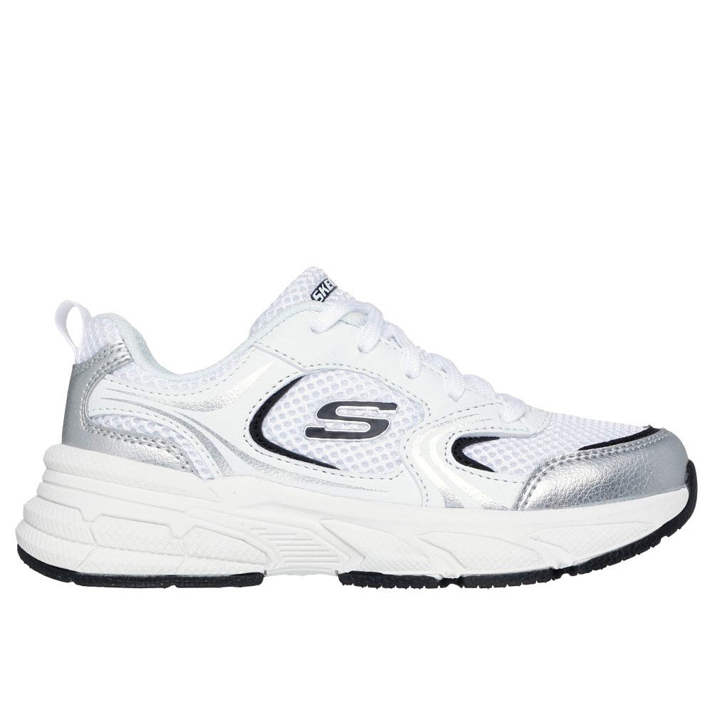 Tenis Kids skechers Retro-Graph - Blanco