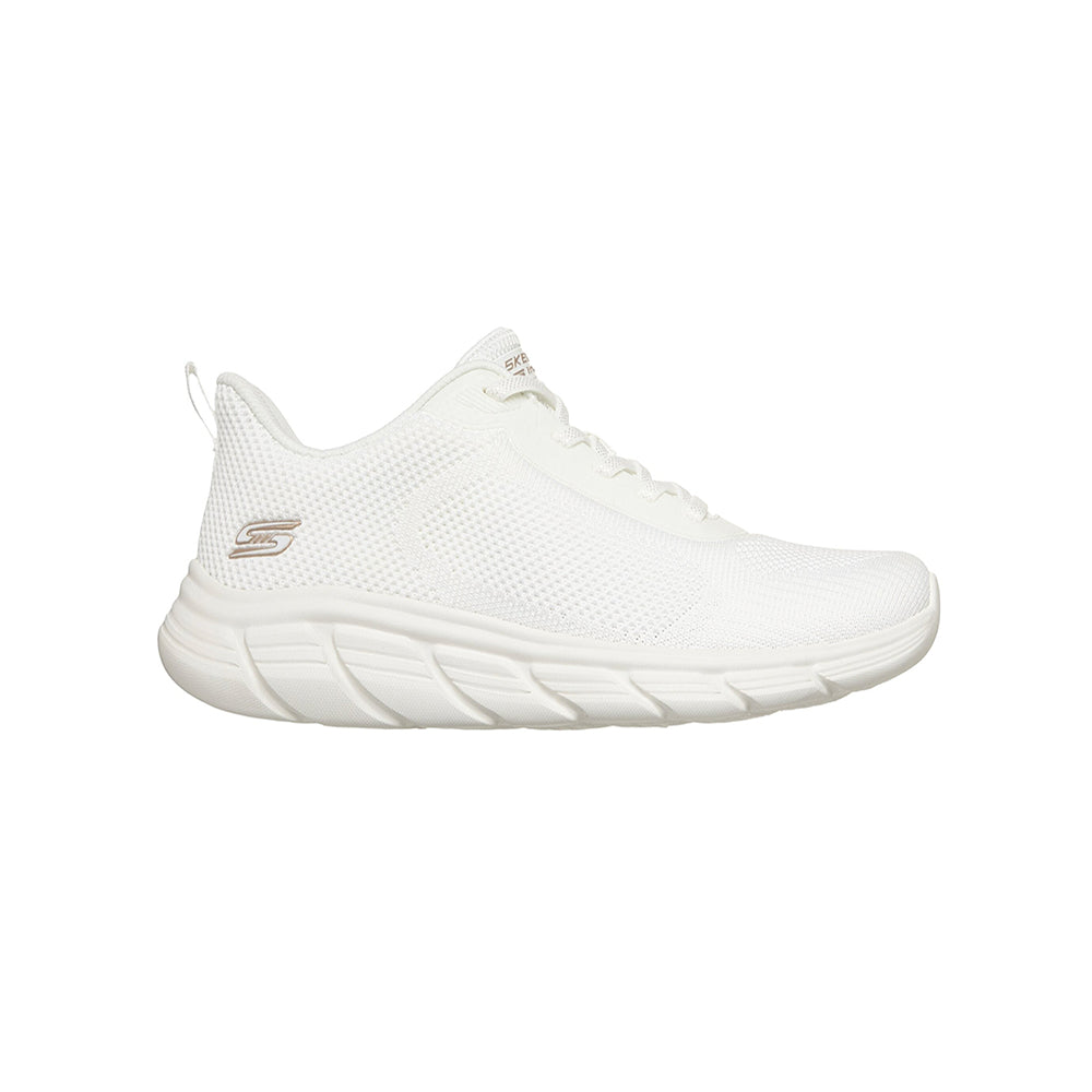 Tenis Skechers Mujer Bobs B Flexlo Memory Foam - Blanco