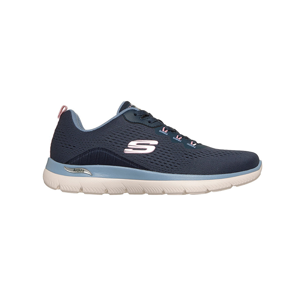 Tenis Skechers Mujer Arch fit Summits - Azul