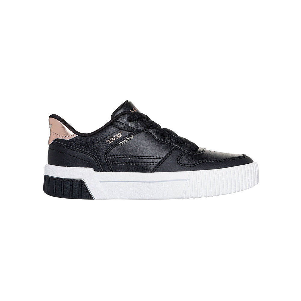 Tenis Skechers Kids Jade-Metallic - Negro
