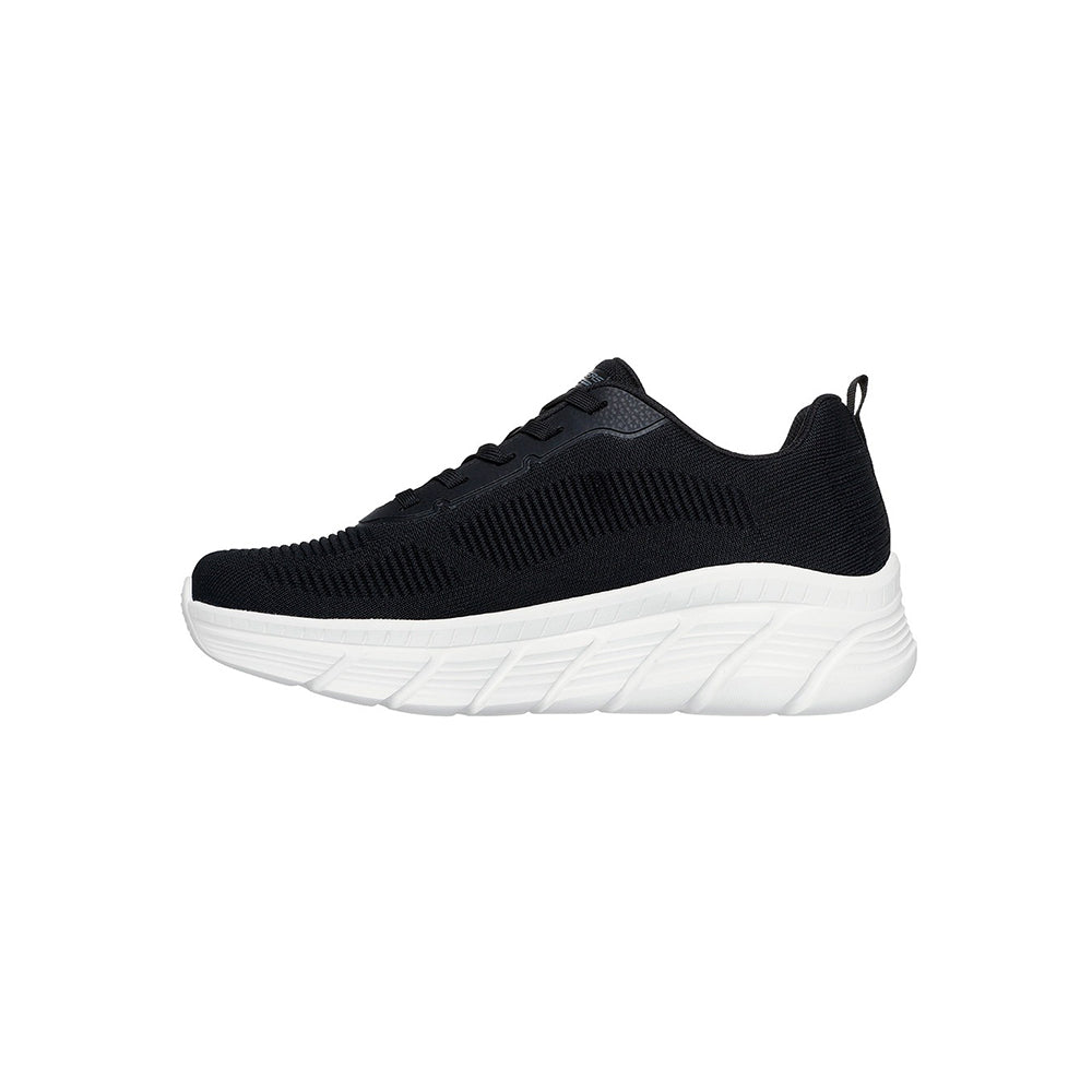 Tenis Skechers Hombre Bobs B Flex Hi - Negro/Blanco