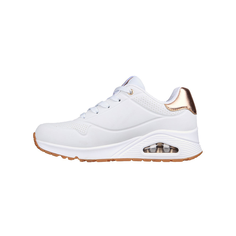 Tenis Mujer Skechers Uno Golden Air - Blanco