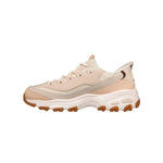 Tenis Mujer Skechers D'Lites Smooth Nostalgia - Blanco